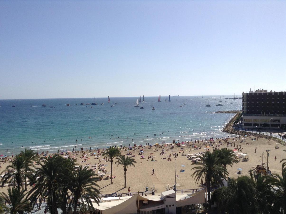 アリカンテAtico Loft En Frente Al Mar Terraza Vista Espectacularアパートメント エクステリア 写真