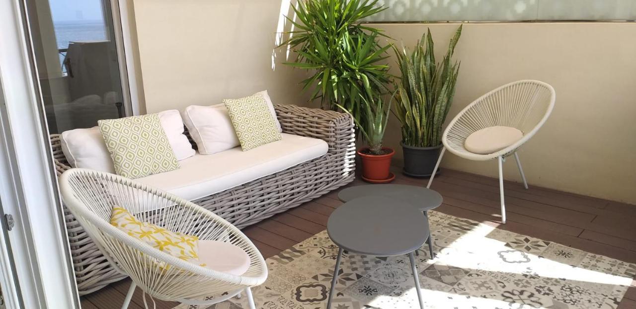 アリカンテAtico Loft En Frente Al Mar Terraza Vista Espectacularアパートメント エクステリア 写真